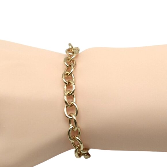 GUESS Toggle Chain Bracelet with Charms Gold-tone *Small Flaw* - Picture 13 of 15